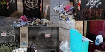 Cagliari affoga sempre di più nei rifiuti: “L’album dell’orrore si aggiorna quotidianamente”