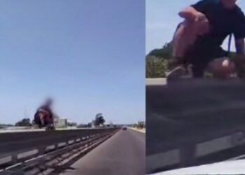 Statale 554 nel caos tra pedoni sul guardrail, bus assenti e pericoli continui: “Serve un ponte, così si rischia la vita”