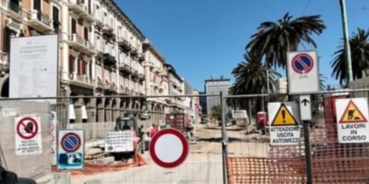 Cagliari, in via Roma ultimi lavori e addio barriere: il secondo tratto pronto a riaprire