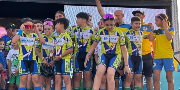 Veloclub Sarroch, un successo straordinario al 37° Meeting Nazionale Giovanissimi di Viareggio