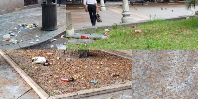 Cagliari, cumuli di rifiuti sparsi un po’ ovunque: si risveglia così la città del sole