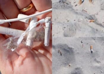 Ombrelloni, cicche e bottiglie: cafoni da spiaggia in azione da Torre delle Stelle a Solanas