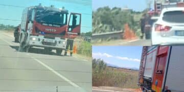 Incidente a San Sperate, sfonda la ringhiera e finisce giù nel canale