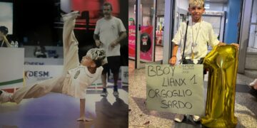 Cagliari, a 11 anni Eljan Locci è campione italiano di break dance