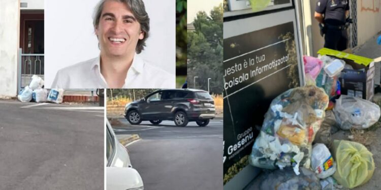 Monserrato scambiata per discarica da chi abita nei comuni vicini, ma il sindaco avverte: “Vi controlliamo, multe in arrivo”