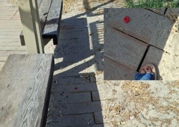 Cagliari, la passerella al Poetto è instabile e “rischia di cedere da un momento all’altro”