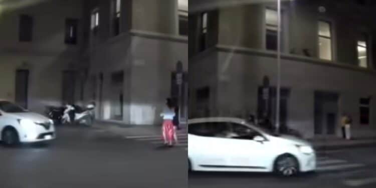 Cagliari, due ragazze rischiano di essere travolte sulle strisce in via Mameli