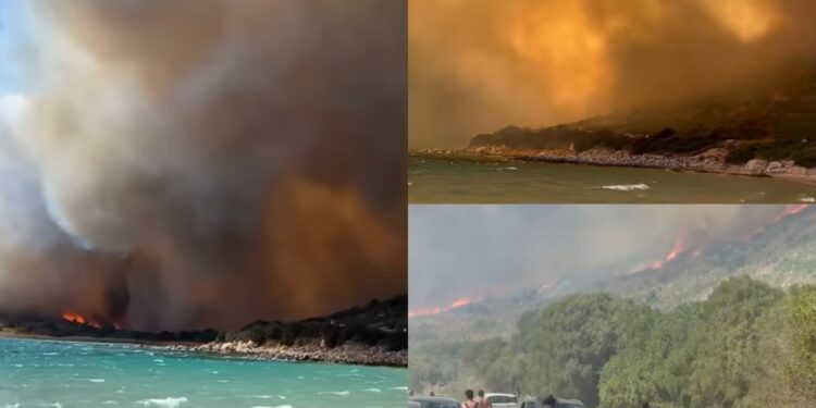 Villasimius, il dramma durante il rogo: centinaia di persone intrappolate e salvate via mare dalla guardia costiera