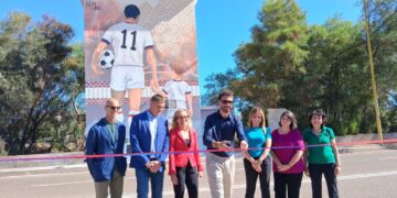 Cagliari, inaugurata a San Bartolomeo un’opera di Street Art in omaggio a Gigi Riva