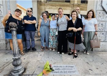 Cagliari, una pietra ricordo per l’accoglienza e l’integrazione