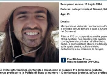 Scomparso da un anno, il nuovo appello della mamma di Michael Frison: “Si è fidato di una ragazza conosciuta online”
