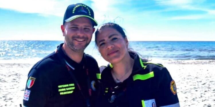 Alessandro e Ligita, i volontari che hanno salvato un uomo dalla casa in fiamme ad Assemini