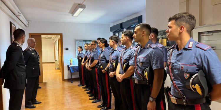 Cagliari, 19 marescialli per il potenziamento estivo dei presidi dell’Arma dei carabinieri