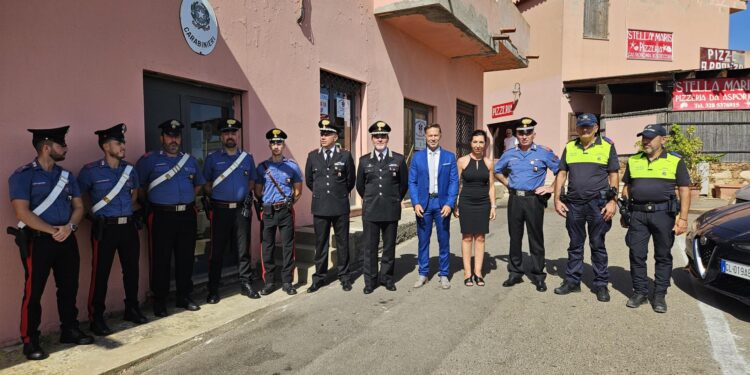 Arbus, inaugurato il Posto Fisso dei Carabinieri a Torre dei Corsari