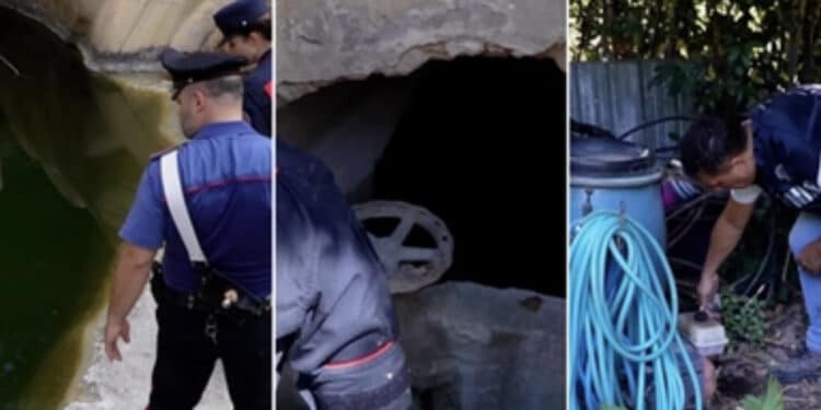 Reggia di Caserta, ruba l’acqua dalle fontane e danneggia l’acquedotto patrimonio Unesco: arrestato un agricoltore