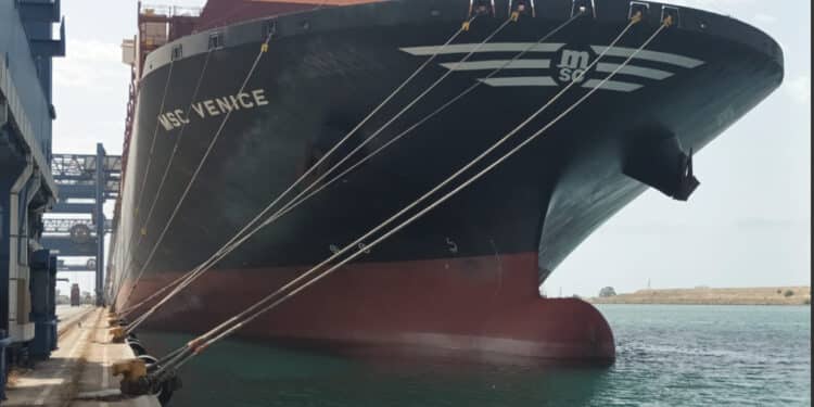 A Cagliari la nave più grande mai ormeggiata a Porto Canale grazie alla collaborazione tra MSC e MITO