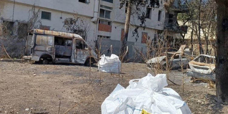 Palazzine ex zuccherificio a Villasor, dopo il rogo arriva la bonifica: “E con l’entrata in vigore del “decreto sicurezza” la legge prevede in caso di occupazione  abusiva l’arresto immediato”