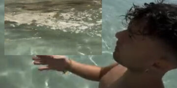 Tuerredda, la denuncia del creator Alessandro Meloni: “Le acque nere delle barche a riva, è possibile contaminare così?”