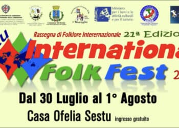 Sestu, al via anche quest’anno l’International Folk Fest dal 28 luglio al primo agosto: sul palco i gruppi della 21a edizione