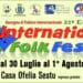 Sestu, al via anche quest’anno l’International Folk Fest dal 28 luglio al primo agosto: sul palco i gruppi della 21a edizione