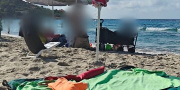 Torre delle Stelle, ombrelloni piazzati di notte e bagnanti fantasma anche a Genn’e Mari