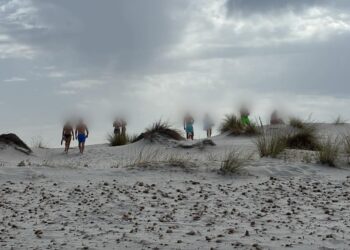 Turisti irrispettosi nuovamente al centro dell’attenzione: in gruppo sulle dune di Is Arenas