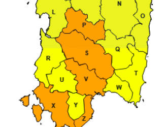 Incendi, allerta arancione martedì 29 luglio nel Cagliaritano