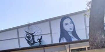 Selargius, nella scuola elementare a Su Planu il murale sulla sicurezza stradale