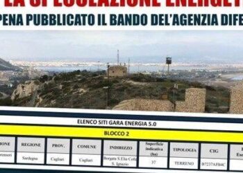 Cagliari, è rivolta contro il maxi impianto fotovoltaico sul colle di Sant’Elia