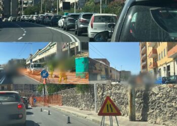 Tre cantieri vicini e a rilento strozzano ancora il traffico a Cagliari: da viale Ciusa a via Cocco Ortu automobilisti nell’incubo