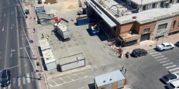 Cagliari, accelerata estiva nel cantiere del mercato di San Benedetto: avanti con i lavori