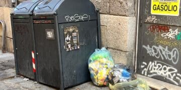 Cagliari, basta rifiuti in strada che attirano topi e blatte: “Via i cassonetti tra via Baylle e via Sardegna”