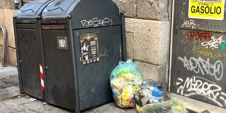 Cagliari, basta rifiuti in strada che attirano topi e blatte: “Via i cassonetti tra via Baylle e via Sardegna”