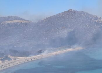 Villasimius, devastante criminale incendio e Punta Molentis non esiste più