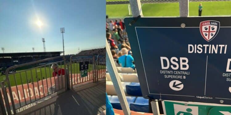 Cagliari, vista inferriata in seconda fila: polemica alla Unipol Domus al torneo per Gigi Riva