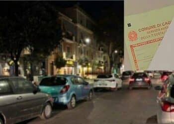 Cagliari, scattano le multe per la sosta selvaggia in via Dante davanti a Tandem: “E i controlli continueranno”