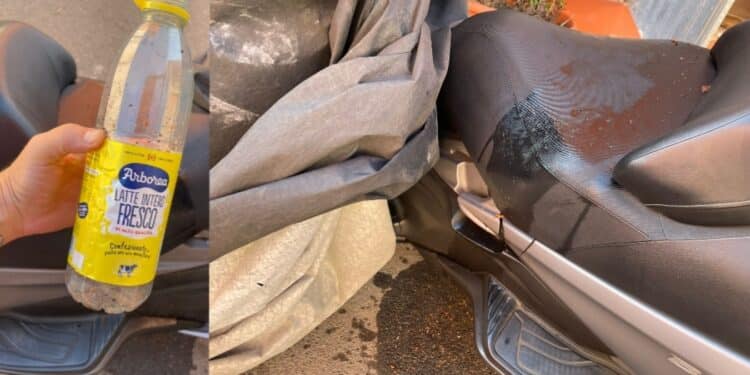 Quartucciu, vandali in azione nella notte: “Hanno cosparso il mio scooter di olio esausto, è una escalation di paura”