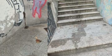 Cagliari, la triste cartolina di via La Vega soffocata dal degrado: scalinate usate come bagno a cielo aperto tra odori nauseabondi e sporcizia