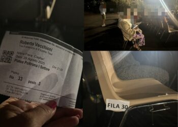 Cagliari, urla e caos al concerto di Vecchioni per i posti”spariti”: “Ho pagato, dov’è la mia fila?”