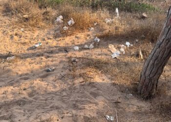 Sassari, smantellato un campeggio abusivo tra il lago di Baratz e Porto Ferro