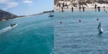 Punta Molentis si ripopola: primi tuffi dopo il rogo