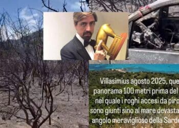 Da Striscia la Notizia a Punta Molentis, Valerio Staffelli in viaggio dove tutto è stato bruciato