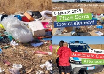 Quartu Sant’Elena, nuovo colpo contro i furbetti dei rifiuti, individuato e sanzionato il colpevole della discarica a Pitz’e Serra