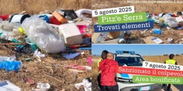 Quartu Sant’Elena, nuovo colpo contro i furbetti dei rifiuti, individuato e sanzionato il colpevole della discarica a Pitz’e Serra