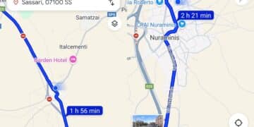 Google Maps sbaglia strada e dirotta camperisti e turisti per le vie interne di Nuraminis, la clamorosa beffa dell’estate