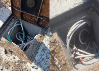 Sarroch, vandali scatenati in paese: tranciati i cavi elettrici nel nuovo impianto di illuminazione a Perd’e Sali