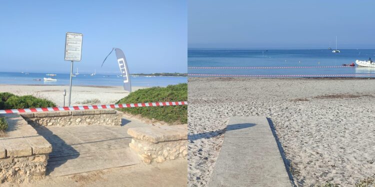 Putzu Idu, vietato l’accesso per fuochi d’artificio: spiaggia sbarrata