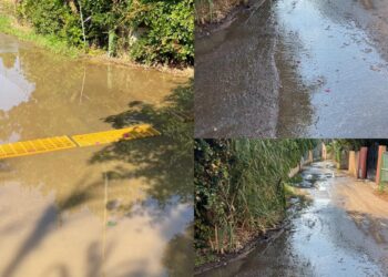 Chia, turista segnala una perdita d’acqua: “Uno spreco di questo bene prezioso”