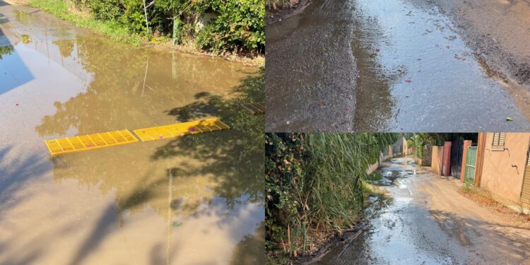 Chia, turista segnala una perdita d’acqua: “Uno spreco di questo bene prezioso”
