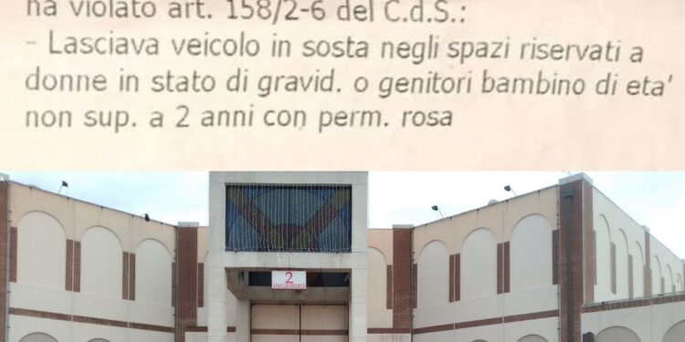 Sestu, multa ad un’auto con il tesserino per disabili: è polemica